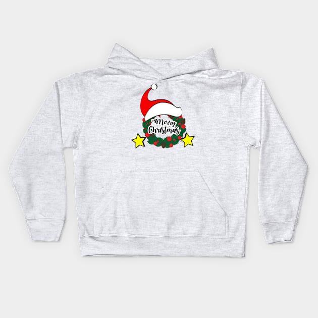 Merry Chirstmas 2019 Kids Hoodie by Lolanli